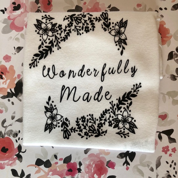 Wonderfully Made Baby Girl Shirt - Picture 2 of 4